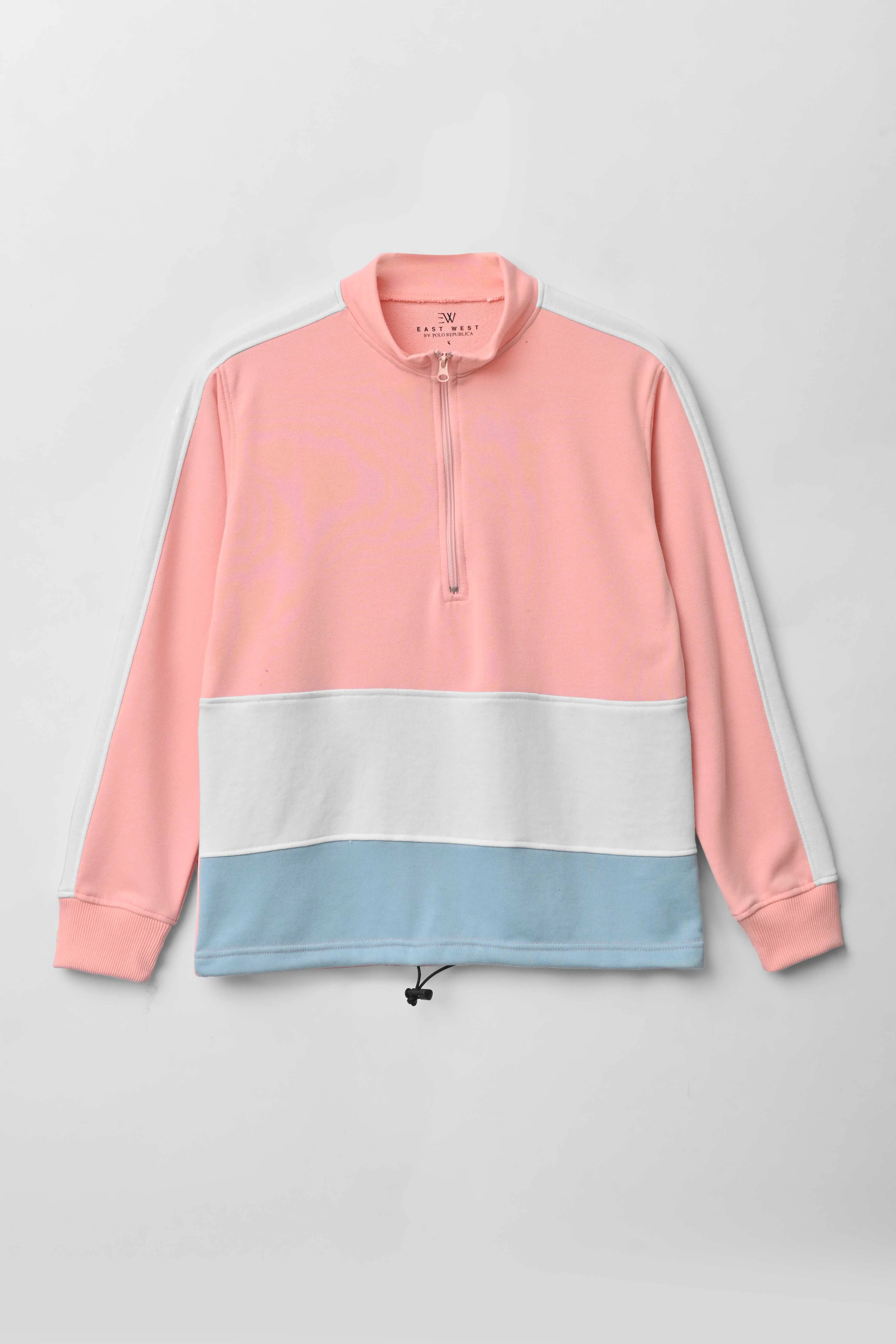 East West Women's Outwear Terry Quarter Zipper Sweat Shirt
