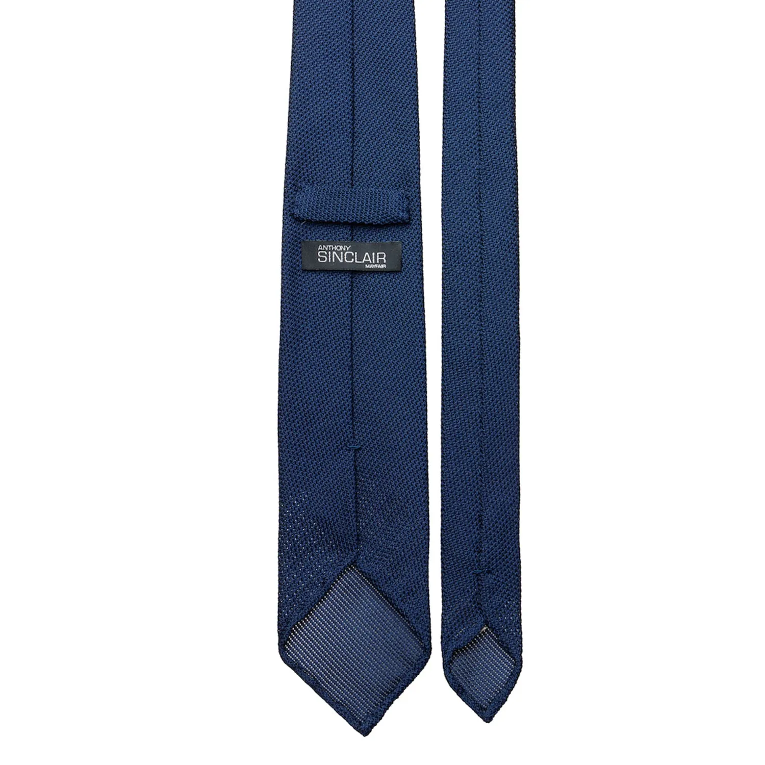 Navy Grenadine Necktie