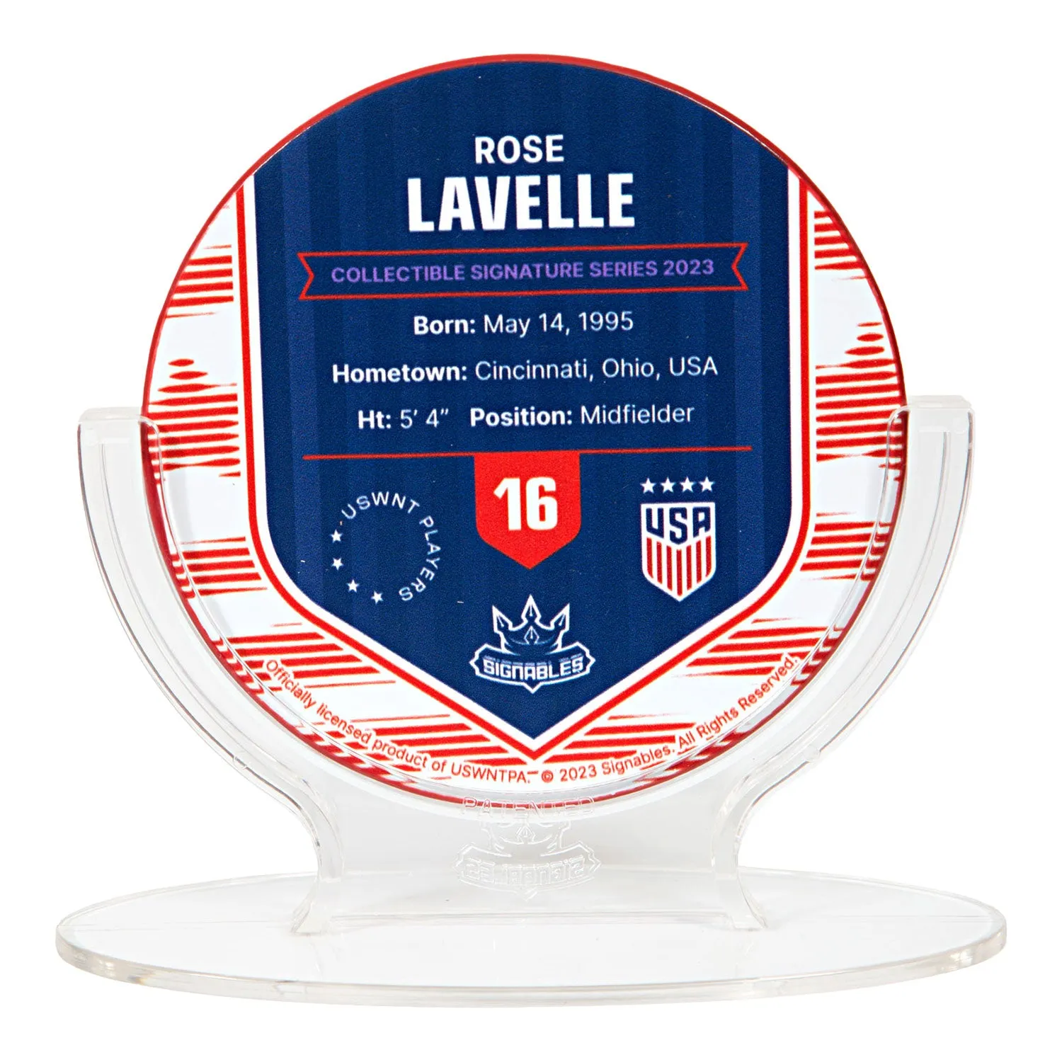 Signables USWNT Rose Lavelle Signature Collectible