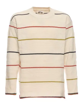 Sweater for man P23PPU237CD99XXXX ECRU President's